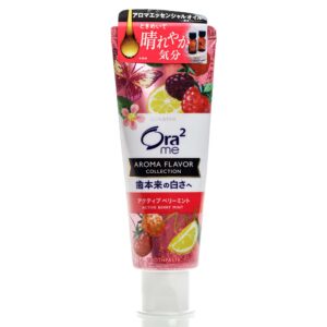 Отбеливающая зубная паста "ягоды мята" SUNSTAR Ora2 Berries and Mint  (130 гр) – Купити в Україні Ulitka Beauty