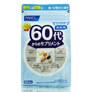 Витаминний комплекс для мужчин от 60 лет FANCL 60s Supplement for Men (30 шт - 30 дн) – Купити в Україні Ulitka Beauty