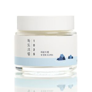 Увлажняющий крем с морской водой  ROUND LAB 1025 Dokdo Cream  (80 мл) – Купити в Україні Ulitka Beauty