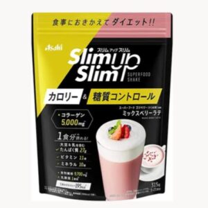 Протеиновый фруктовый диетический коктейль с коллагеном Asahi Slim up slim (300 гр - 30 дн) – Купити в Україні Ulitka Beauty