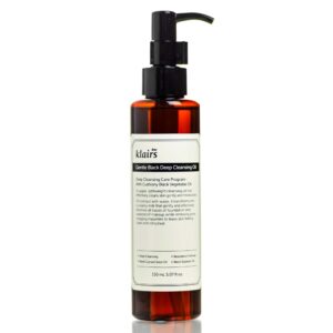 Гидрофильное масло для глубокого очищения Dear Klairs Gentle Black Deep Cleansing Oil (150 мл) – Купити в Україні Ulitka Beauty