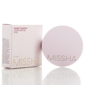 ВВ-кушон матирующий Натуральный Беж Missha Magic Cushion Cover Lasting SPF50 PA+++ #23 (15 гр) – Купити в Україні Ulitka Beauty