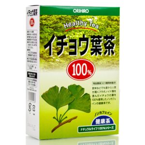 Чай с Гингко Билоба  Orihiro Ginkgo Biloba Tea  (1 уп*26 шт) – Купити в Україні Ulitka Beauty