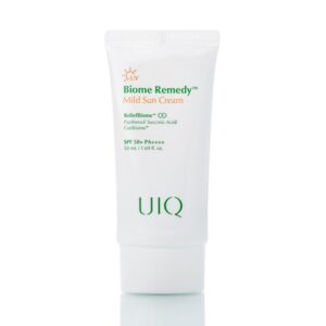 Солнцезащитный крем для чувствительный кожи  UIQ Biome Remedy Mild Sun Cream  (50 мл) – Купити в Україні Ulitka Beauty