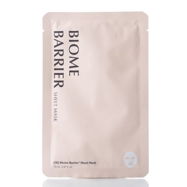 Увлажняющая тканевая маска  UIQ Biome Barrier Sheet Mask  (1 шт - 26 мл)