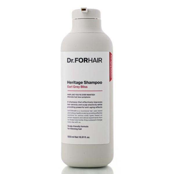 Dr.FORHAIR Hair Heritage Shampoo Earl Grey Bliss (500 мл)