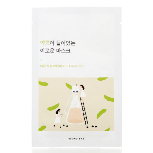 Питательная тканевая маска с экстрактом черных соевых бобов  ROUND LAB Soybean Nourishing Mask Sheet (27 мл)