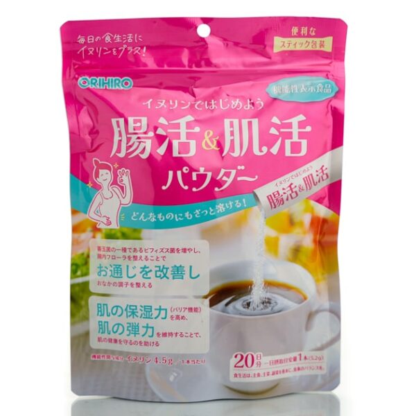 Orihiro Intestinal & Skin Health Powder  (20 шт - 20 дн)