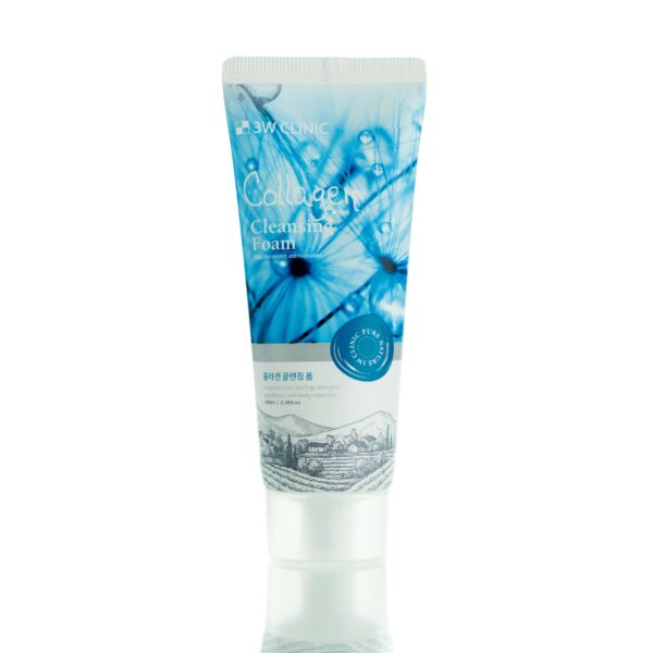 3W Clinic Collagen Cleansing Foam (100 мл)