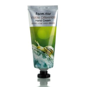 Крем для рук с улиточным муцином FarmStay Visible Difference Hand Cream Snail (100 мл) – Купити в Україні Ulitka Beauty