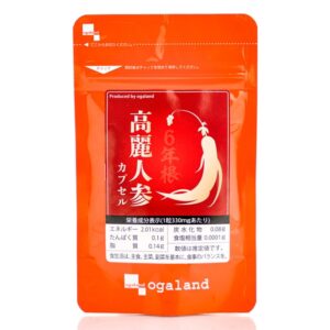 Женьшень экстракт для общей активности OGALAND Ginseng Extract (60 шт - 30 дн) – Купити в Україні Ulitka Beauty