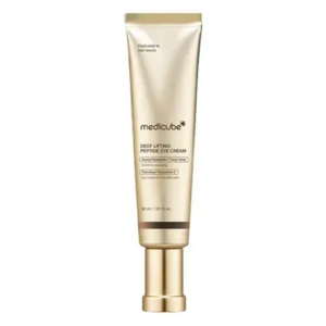 Подтягивающий крем для кожи вокруг глаз с пептидным комплексом Medicube Deep Lifting Peptide Eye Cream (30 мл) – Купити в Україні Ulitka Beauty