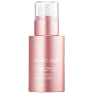 Регенерирующая сыворотка с полинуклеотидами, экзосомами и спикулами Medicube PDNR Pink Collagen Exosome Shot 7500 (30 мл) – Купити в Україні Ulitka Beauty