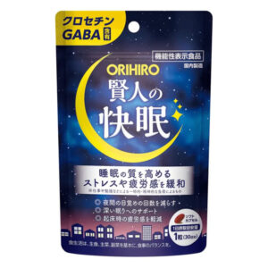 Комплекс для крепкого сна с GABA ORIHIRO Wise Man's Sleep (30 шт - 30 дн) – Купити в Україні Ulitka Beauty