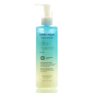 Мягкий пилинг с гиалуроновой кислотой Missha Super Aqua Ultra Hyalron Mild Peel (250 мл) – Купити в Україні Ulitka Beauty