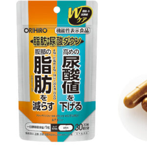 Препарат для похудения и снижения мочевой кислоты  Orihiro Fat/Uric Acid Down (60 шт - 30 дн) – Купити в Україні Ulitka Beauty