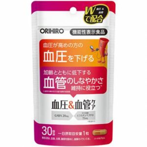Препарат для снижения артериального давления Orihiro Blood Pressure Care (30 шт - 30 дн) – Купити в Україні Ulitka Beauty