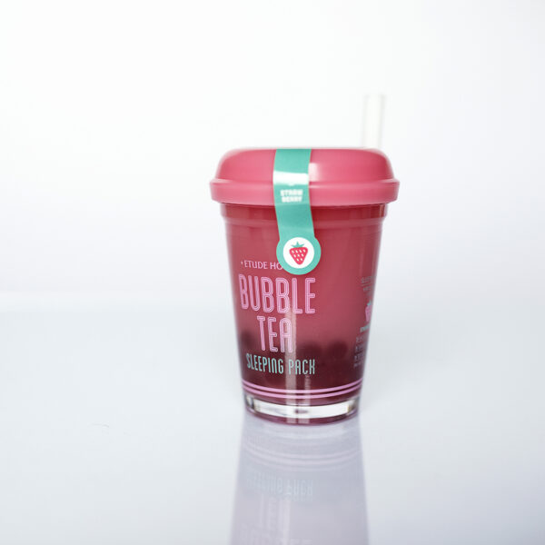 Bubble Tea Sleeping Pack Strawberry Etude House (100 мл)