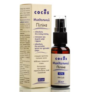 Пилинг для лица с Миндальной кислотой 10% Cocos Mandelic Acid (30 мл) – Купити в Україні Ulitka Beauty