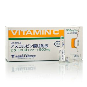Витамин С в ампулах (500 мг) Fuso Pharmaceutical Industries, Ltd. (1*2 мл) – Купити в Україні Ulitka Beauty