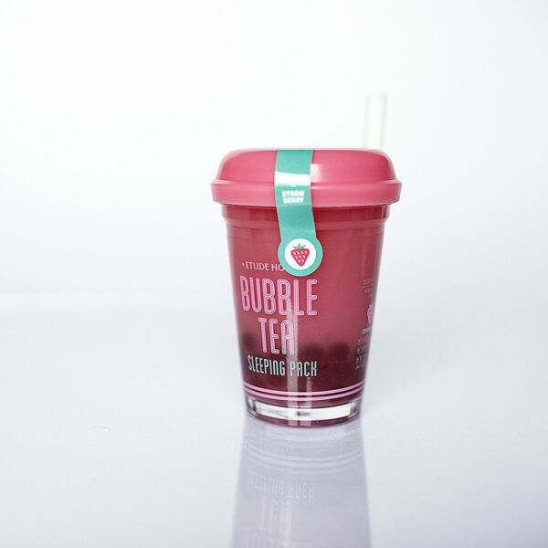 Bubble Tea Sleeping Pack Strawberry Etude House (100 мл) - 1 фото галереи