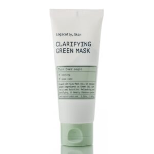 Очищающая маска с глиной и спирулиной Logically, Skin Clarifying Green Mask (100 мл) – Купити в Україні Ulitka Beauty