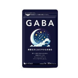 Габа, экстракты женьшеня, зверобоя, лилейника SEEDCOMS GABA (30 шт - 30 дн) – Купити в Україні Ulitka Beauty