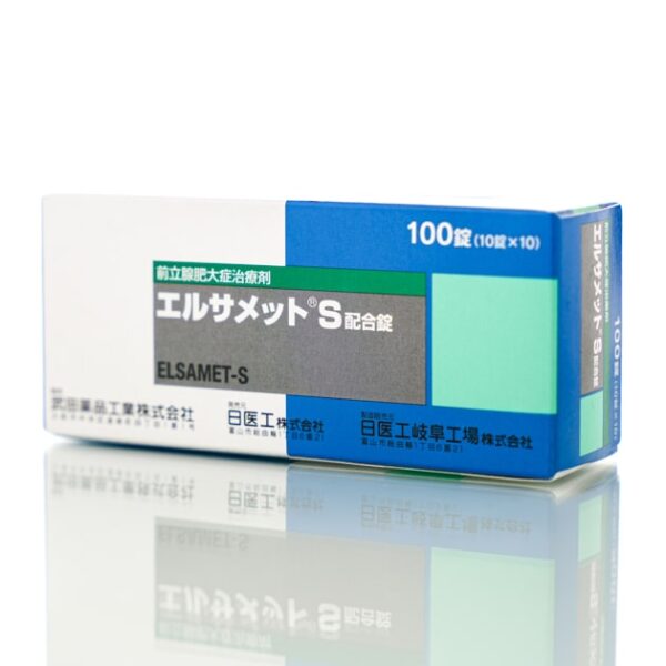 Японский препарат от простатита  Nichiyoko Gifu Factory Co., Ltd  ELSAMET-S (1 уп - 100 шт)