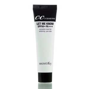 СС крем для сухой кожи Secret Key Let Me Know CC Cream (30 мл) – Купити в Україні Ulitka Beauty