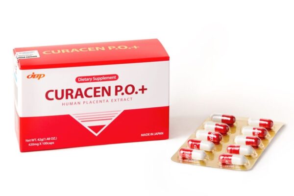 Кюрасен (курасен) в капсулах  Curacen PO + Human Placenta Extract (100 шт) - 1 фото галереи- 1 фото галереи