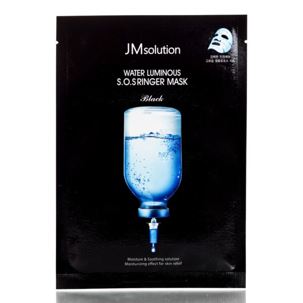 JMsolution Water Luminous S.O.S Ringer Mask-Black (35 мл)