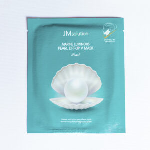 Маска для укрепления контура лица с протеинами жемчуга JMsolution Marine Luminous Pearl Lift-Up V Mask Pearl (25 мл) – Купити в Україні Ulitka Beauty
