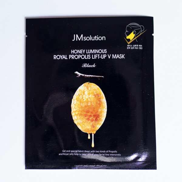 JMsolution Honey Luminous Royal Propolis Lift-Up V Mask-Black (25 мл)