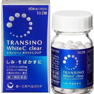 Комплекс от пигментных пятен и веснушек  TRANSINO White C Clear (60 шт - 15 дн) – Купити в Україні Ulitka Beauty