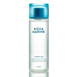 Увлажняющий минеральный тонер A'pieu Aqua Marine Mineral Skin (180 мл) – Купити в Україні Ulitka Beauty