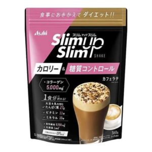 Коктейль для похудения со вкусом кофе  Asahi Slim Up (360 гр) – Купити в Україні Ulitka Beauty