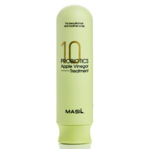 Бальзам маска от перхоти с яблочным уксусом Masil 10 Probiotics Apple Vinegar Treatment (300 мл) – Купити в Україні Ulitka Beauty