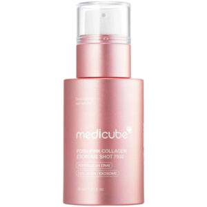 Регенерирующая сыворотка с полинуклеотидами, экзосомами и спикулами Medicube PDRN Pink Collagen Exosome Shot 7500 (30 мл) – Купити в Україні Ulitka Beauty