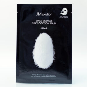 Маска для упругости с протеинами шелка JMsolution Water Luminous Silky Cocoon Mask Black (35 мл) – Купити в Україні Ulitka Beauty