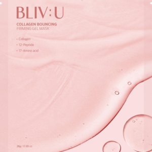 Гелевая маска с коллагеном BLIV:U Collagen Bouncing Firming Gel Mask (1 шт - 28 гр) – Купити в Україні Ulitka Beauty