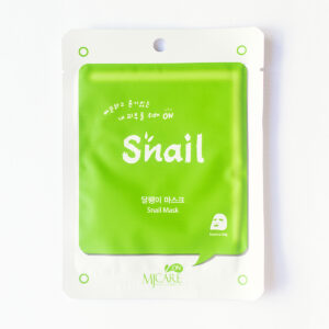 Тканевая маска с улиткой MJ Snail Mask (25 мл) – Купити в Україні Ulitka Beauty