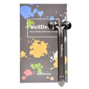Роликовый массажер с вибрацией Wellderma Face Lifting Vibrating Roller (1 шт) – Купити в Україні Ulitka Beauty