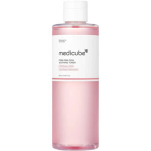 Успокаивающий тонер с полинуклеотидами и центеллой  Medicube PDRN Pink Cica Soothing Toner (250 мл) – Купити в Україні Ulitka Beauty