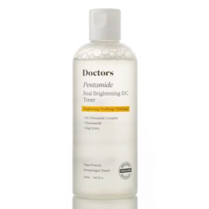 Тонер для осветления и ровного тона кожи  Doctors Pentamide Real Brightening 10C Toner (280 мл) – Купити в Україні Ulitka Beauty