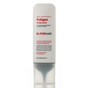 Оздоравливающая маска для кожи головы Dr.FORHAIR Folligen Scalp Pack (250 мл) – Купити в Україні Ulitka Beauty