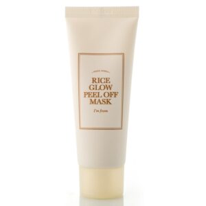 Отшелушивающая маска для лица с экстрактом риса I'm From Rice Glow Peel Off Mask (70 мл) – Купити в Україні Ulitka Beauty