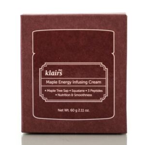 Питательный крем с кленовым соком Dear, Klairs Maple Energy Infusing Cream (60 гр) – Купити в Україні Ulitka Beauty
