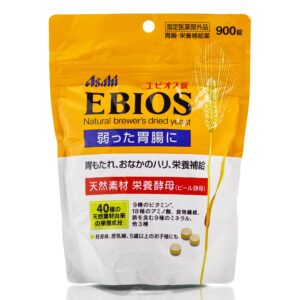 Пивные дрожжи с витаминами ASAHI Ebios (900 шт) – Купити в Україні Ulitka Beauty