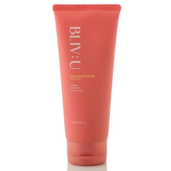Пенка для умывания с коллагеном  BLIV:U Collagen Bouncing Cleanser (200 мл)