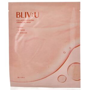 Гелевая маска с коллагеном BLIV:U Collagen Bouncing Firming Gel Mask (1 шт - 28 гр) – Купити в Україні Ulitka Beauty